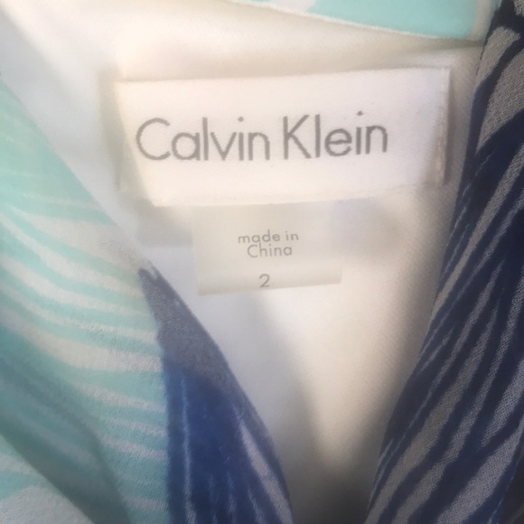 Calvin Klein size 2 summer Spaghetti strap dress - Picture 2 of 6